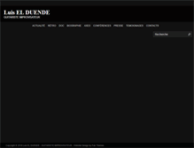 Tablet Screenshot of luiselduende.com
